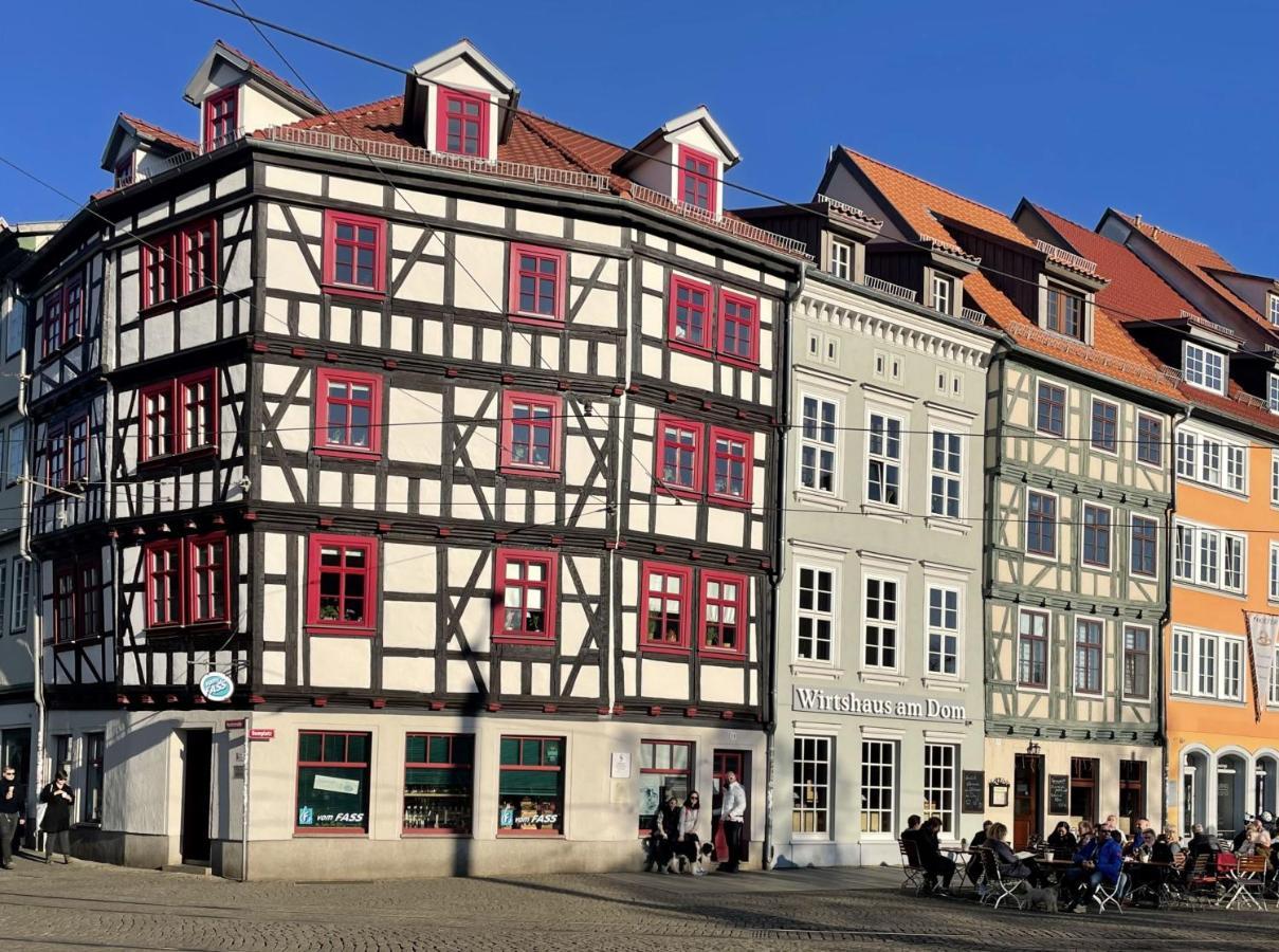 Liebevoll eingerichtete Ferienwohnung direkt am Erfurter Dom! Exterior foto