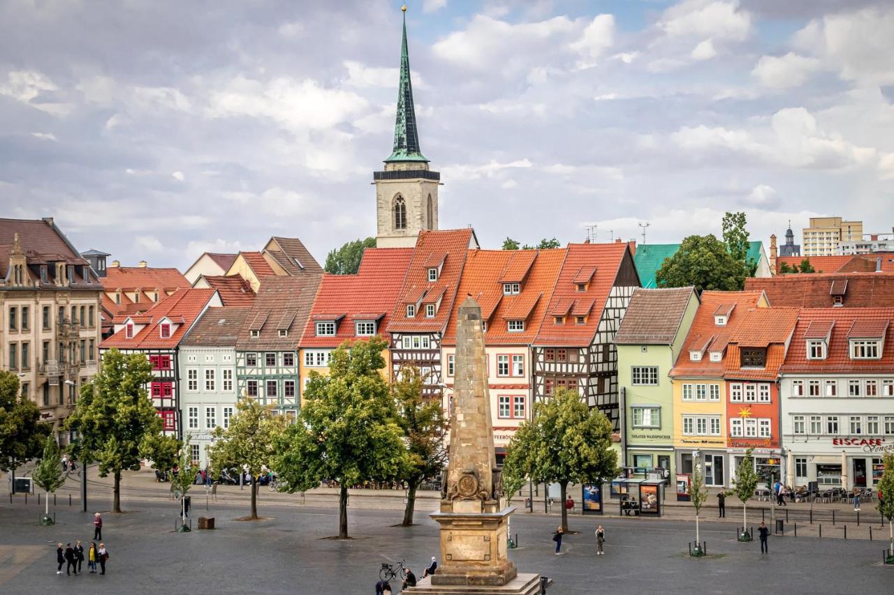 Liebevoll eingerichtete Ferienwohnung direkt am Erfurter Dom! Exterior foto