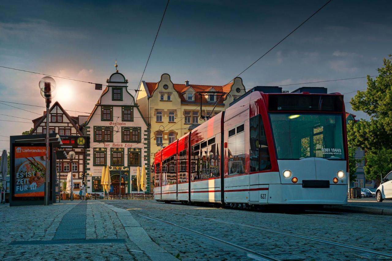 Liebevoll eingerichtete Ferienwohnung direkt am Erfurter Dom! Exterior foto